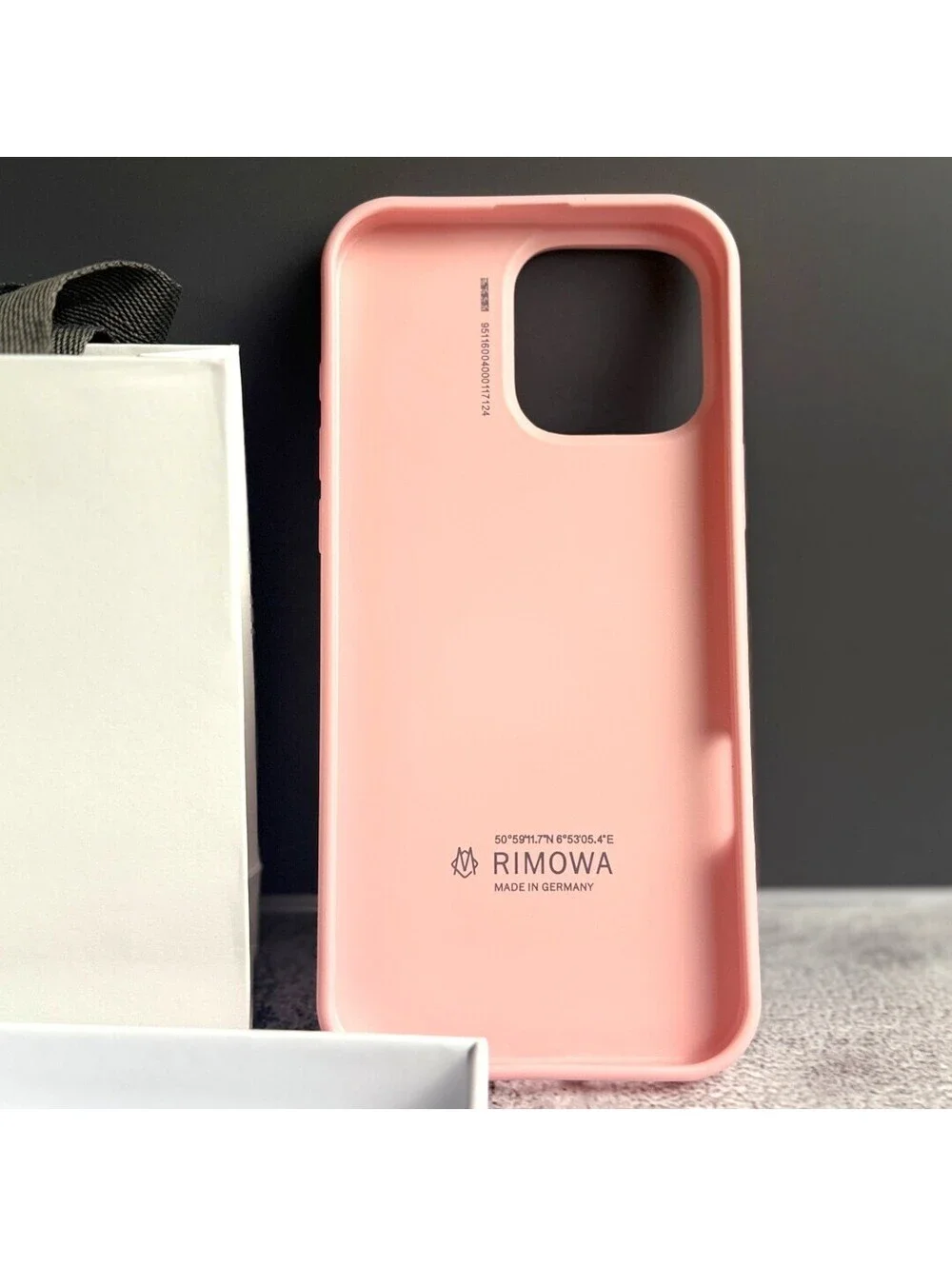 🦩 Rimowa in Pink iPhone 16 Pro Max Case Aluminum Metal Grooved Luggage Style